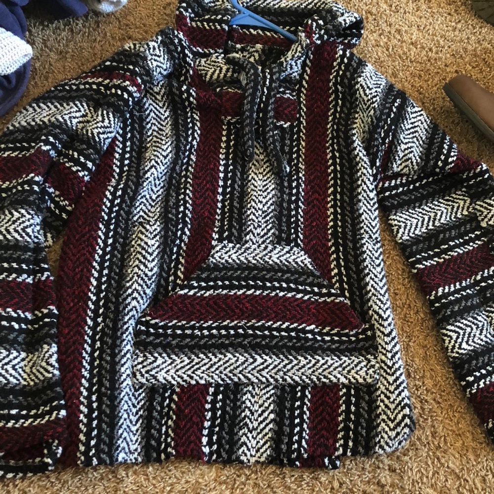 weaved hoodie made in Mexico